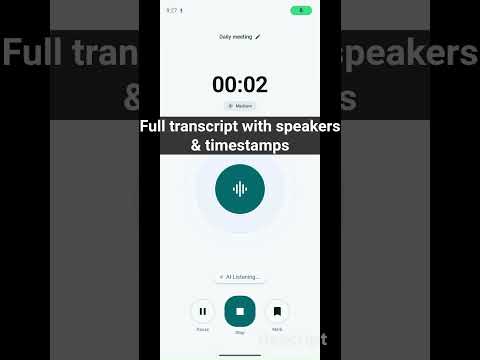 Nexnote: AI Meeting Recorder