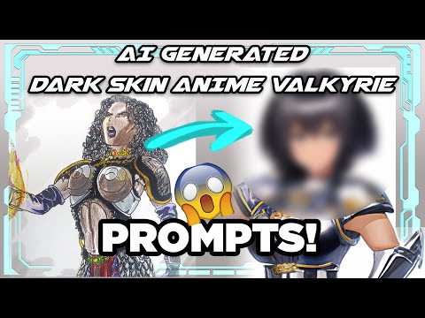 How to make a Dark-skin 𝐀𝐧𝐢𝐦𝐞 ⚔ 𝐕𝐚𝐥𝐤𝐲𝐫𝐢𝐞 𝐆𝐢𝐫𝐥 in Stable Diffusion Web Ui (Tutorial)
