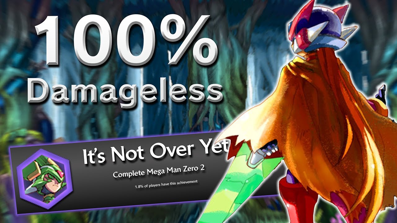 I Beat Mega Man Zero 2 100% Damageless to Become an S Rank Hunter!