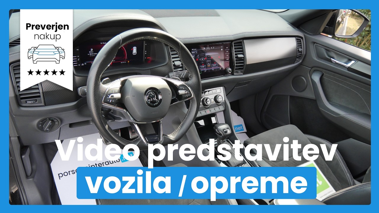 Škoda Kodiaq Sportline 2.0 TDI DSG - SLO -MEMORY - DIG.ŠTEVCI