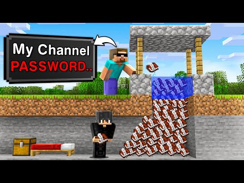 Using A Wishing Well To STEAL My Friends SECRETS in Minecraft!