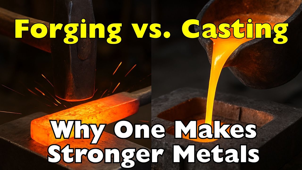 Forging vs. Casting: Which Metal Would You Trust?