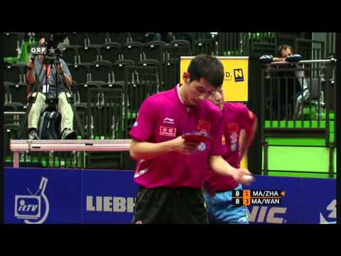 2011 Austrian Open: MA Lin CHN / ZHANG Jike - MA Long CHN / WANG Hao