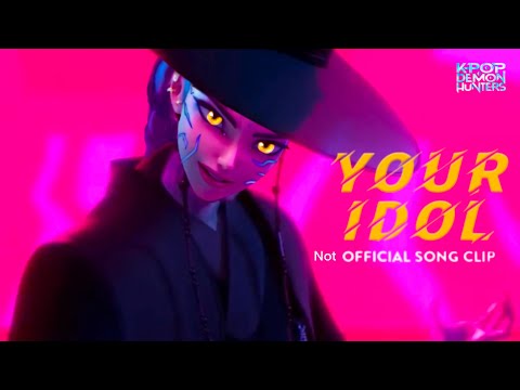 “Your Idol" Part 2 Not Official Song Clip | KPop Demon Hunters / huntrix version / dancing