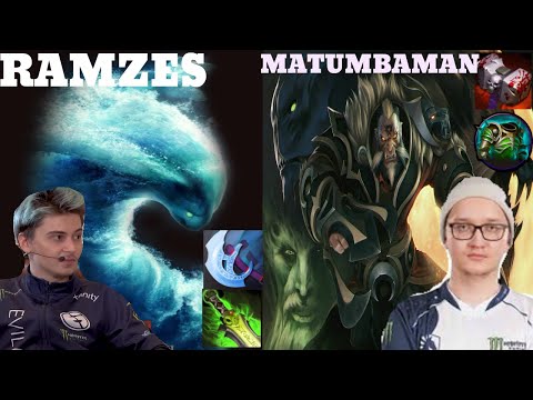 EG. RAMZES (MORPHLING) vs. SECRET. MATUMBAMAN (LYCAN) BATTLE OF THE CARRIES.