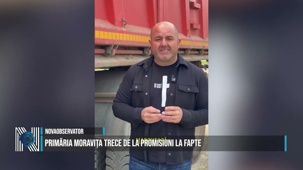 Primăria Moravița trece de la promisiuni la fapte