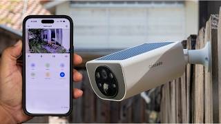 Cinnado S1 Solar Security Camera Review: No Wires Needed
