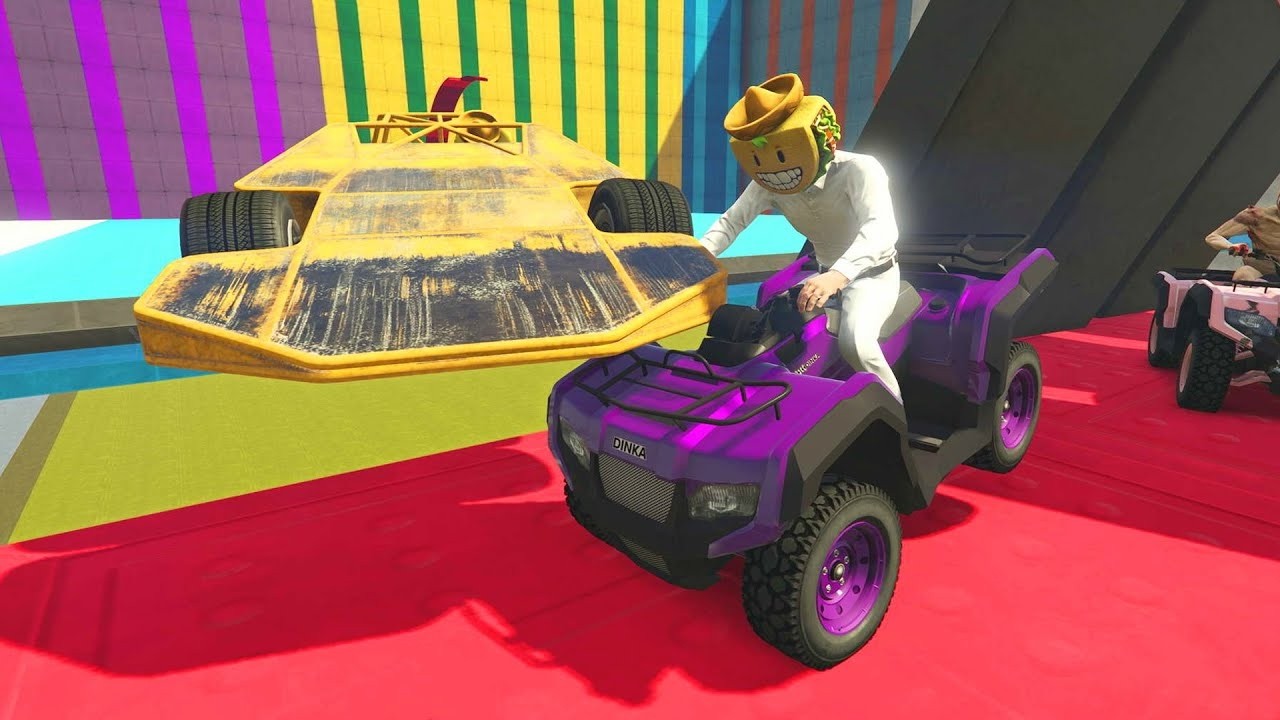 CORRE O TE ATROPELLO EN QUAD!! FRENAAAA!! - GTA 5 ONLINE