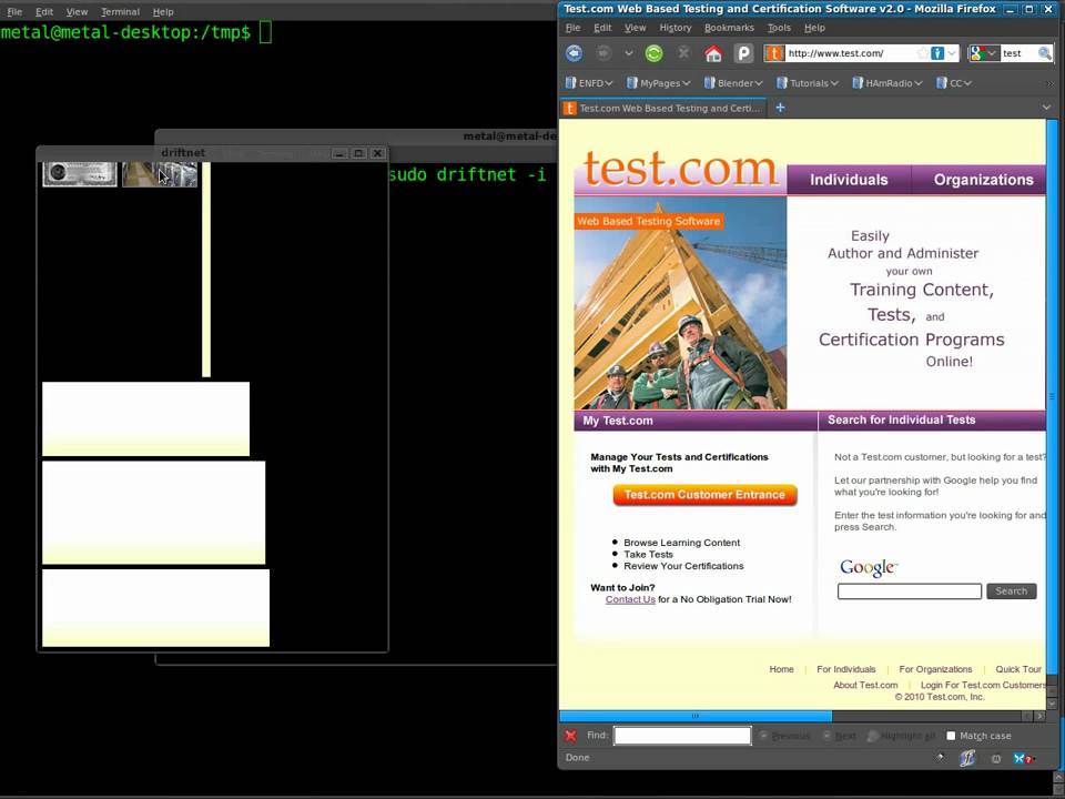 Ettercap and Driftnet - capture network images