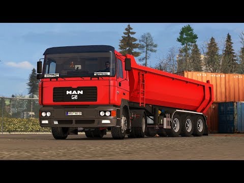 ETS2 1.28 ProMods 2.20 MAN F2000 Stuttgart - Düsseldorf