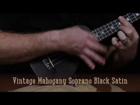 Обзор укулеле Luna UKE Vintage Mahagony Soprano