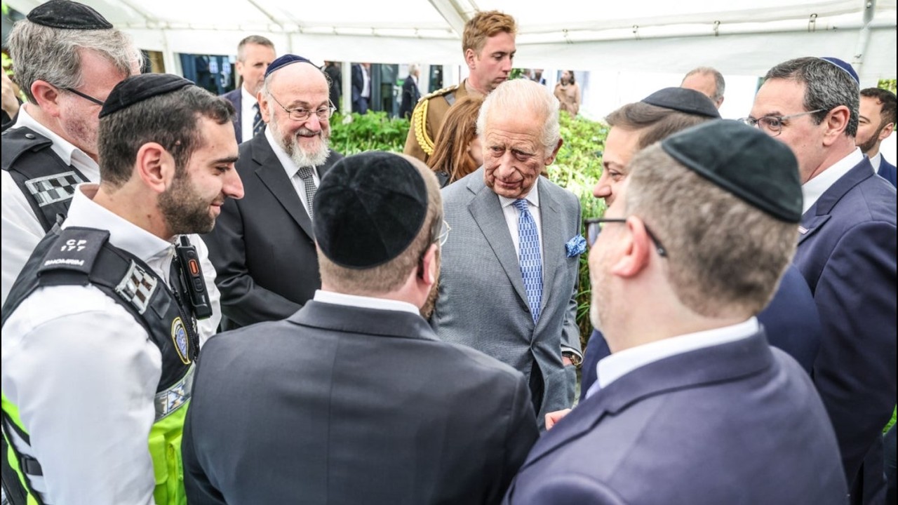 King Charles III Visits Golders Green Jewish Community