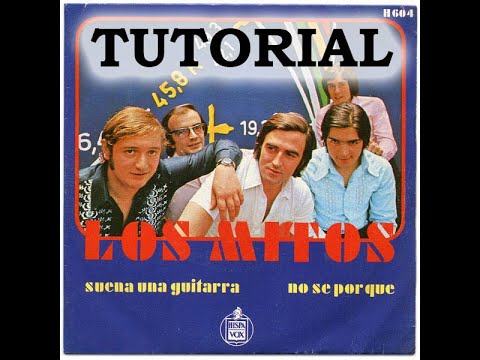 Tutorial SUENA UNA GUITARRA de LOS MITOS. Como tocarla en guitarra