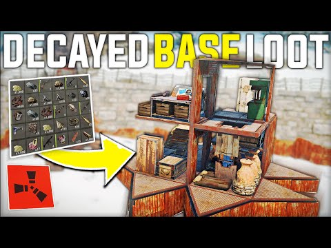 We Found A RICH RUST DECAYED BASE That Had STUNNING SULFUR PROFIT - Rust Gameplay