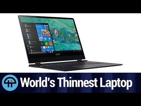 Acer Swift 7 Review - World's Thinnest Laptop