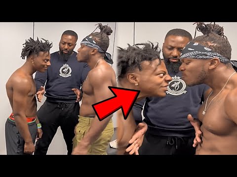 IShowSpeed & KSI Have A Intense Face Off To Make Fun Of Jake Paul VS Andrew Tate