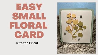 Small Easy Floral Card