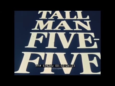 STRATEGIC AIR COMMAND CONVAIR B-58 HUSTLER FILM "TALL MAN FIVE FIVE"  67624z