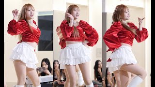 댄스팀 소울 지우 | SOUL JiWoo 241124 4X4 CREW CHRISTMAS PARTY 직캠 [스티키/올아원포크리스마스이즈유/힘내!]