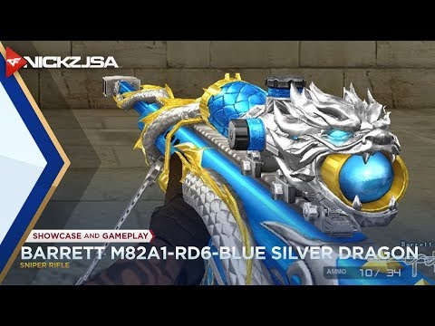 Barrett M82A1-Royal Dragon 6-Blue Silver Dragon | CROSSFIRE China 2.0