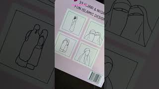 Hijabi & Niqabi Coloring Book #herdeenworld #muslimah
