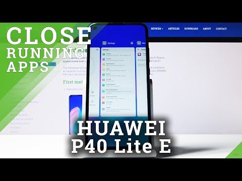 How to Turn Off Running Apps in HUAWEI P40 Lite – Disable Opened Apps