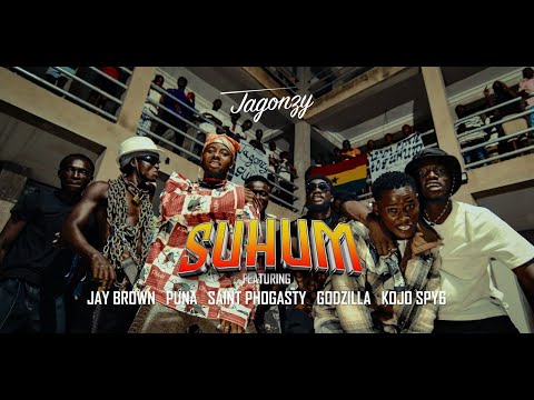 Jagonzy - SUHUM (Visuals) ft Jay Brown x Puna x Saint Phogasty x Godzilla x Kojo Spy6