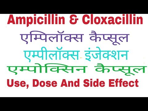 Ampicillin use in hindi/ ampoxin 500 mg capsule/ ampilox 500...