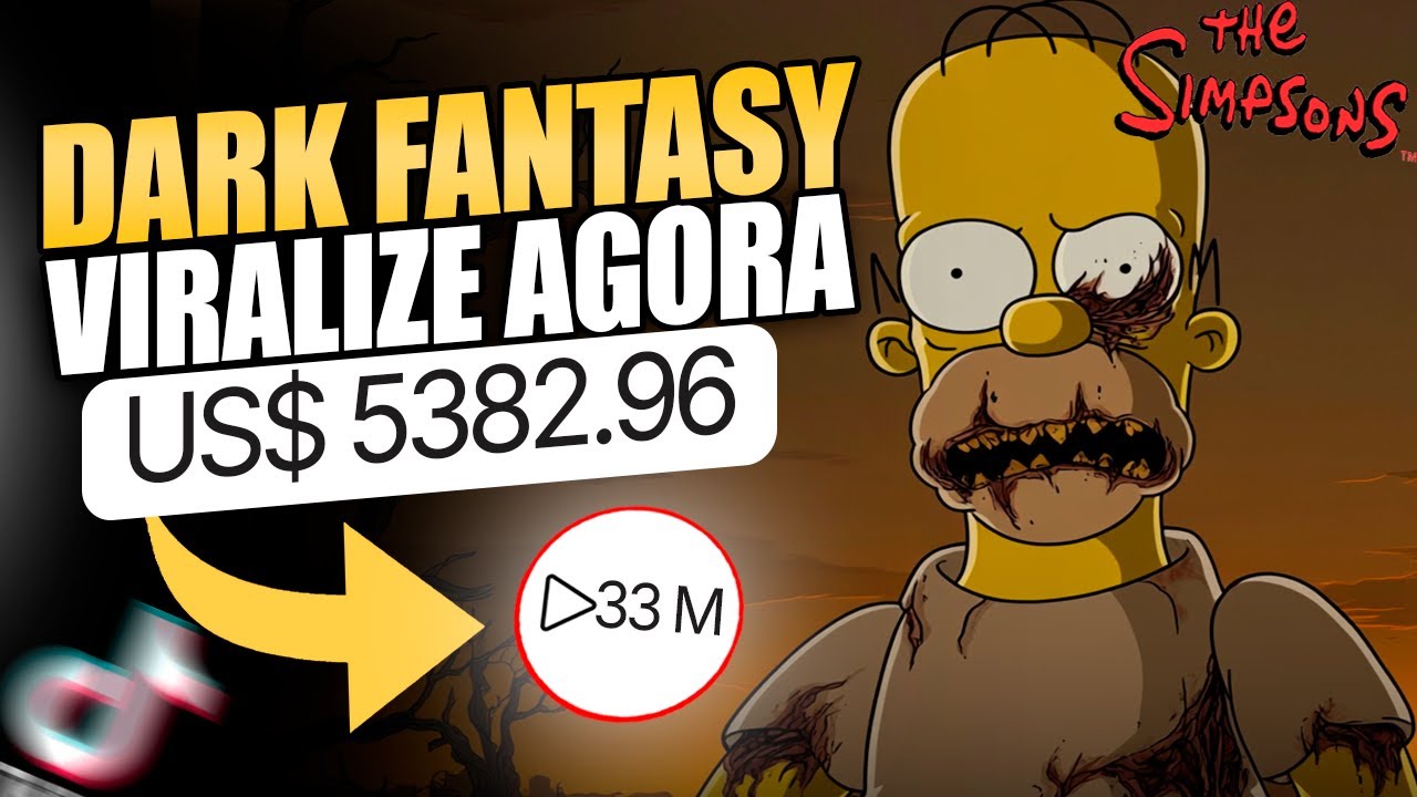 Dark Fantasy: O Nicho Viral que NÃO TE MOSTRAM! - Tutorial Completo