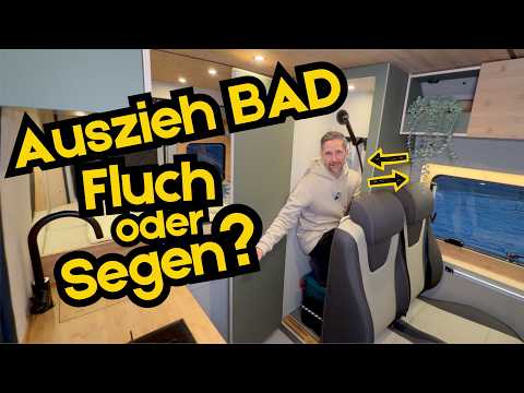 Ausziehbare Dusche & 5 Betten im kurzen Kastenwagen: So funktioniert der Kompanja ZWEI