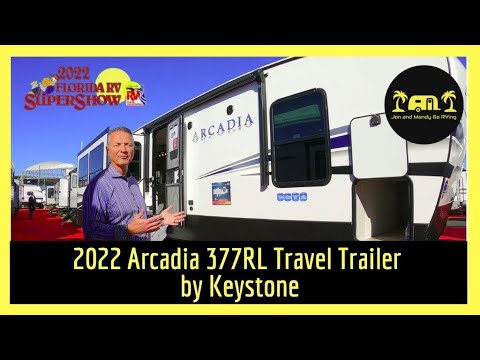 2022 Arcadia 377RL Travel Trailer by Keystone Tour