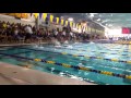 Wyoming High School State B final 100 Fly