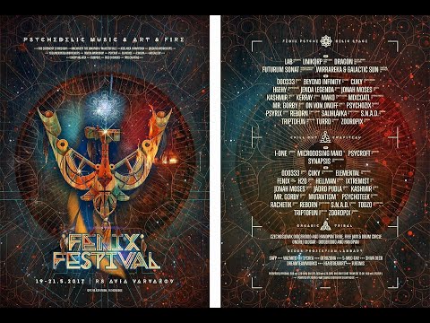 Dragon live @ Fenix Festival 2017, Czech Republic , darkpsy