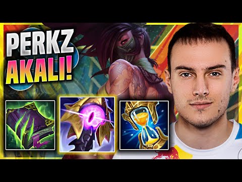 PERKZ IS INSANE WITH AKALI! - C9 Perkz Plays Akali MID vs Sylas! | Season 11
