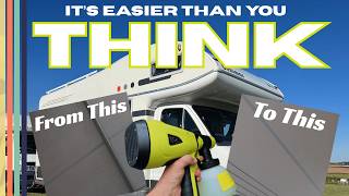 How to Easily Remove Mould from your Campers Awning