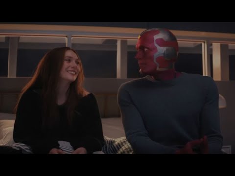 "What Is Grief, If Not Love Persevering?" - Wanda and Vision Talk About Pietro | WandaVision (1x08)