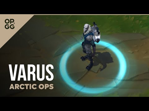League of Legends Arctic Ops Varus OP.GG Skin Review