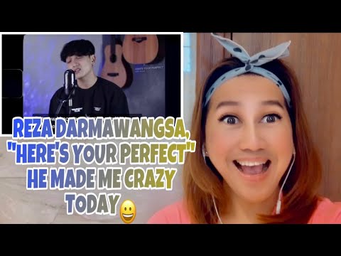MiSS FiLTER REACT TO REZA DARMAWANGSA "HERE'S YOUR PERFECT"|| FIRST TIME HEARING HIM|| I AM EXCITED
