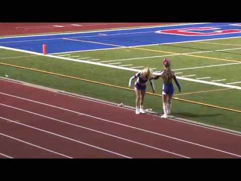 Carmel Rams cheerleader does 18 handsprings in a row