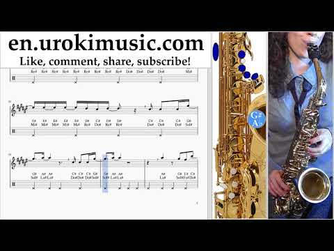 Saxophone lessons (Alto) Shawn Mendes - Youth ft. Khalidе Sheet Music Tutorial um-ih352