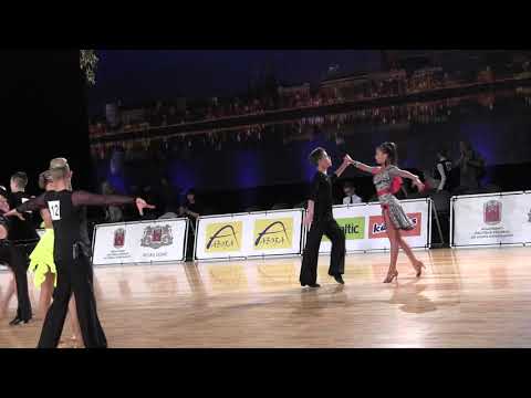 2018-14-12 Rīga Baltic Grand Prix Koļja-Aleksa Junior II D Final Rumba