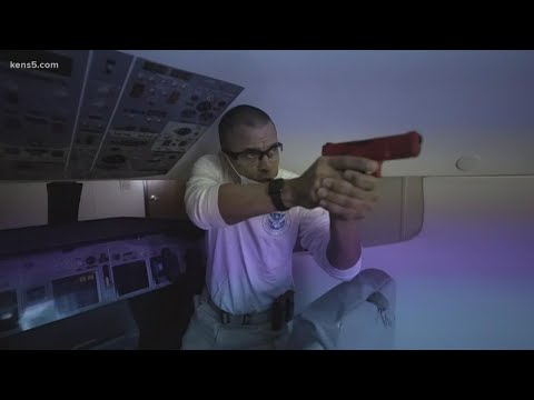 MUST-SEE: Rare access to Federal Air Marshals training for dealing with unruly passengers