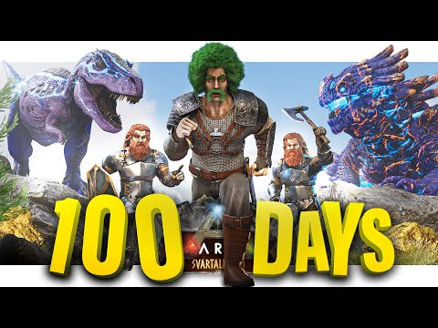 100 Days in ARK: Svartalfheim Against My Community