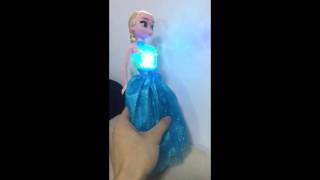 Kidzone - Frozen Glowing and Learning With Elsa Princess Musical "Let it go"