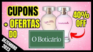 Revelei TODOS os Cupons de Descontos de O Boticário de Dezembro 2023