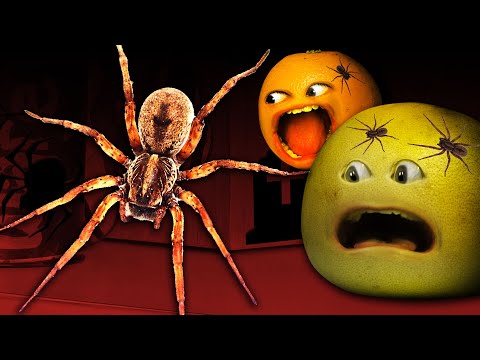 迷惑なオレンジ - クモのタグに挑戦!#＃ＳＨＯＣＫＴＯＢＥＲ (Annoying Orange - Spider Tag Challenge! #SHOCKTOBER)