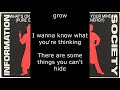 Information Society - What's on Your Mind (Pure Energy) (Lyrics)