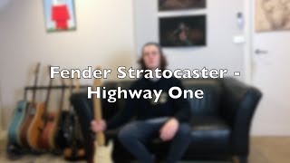 Video thumbnail for Fender Stratocaster Highway One Review and Demo by PurplepingersTV