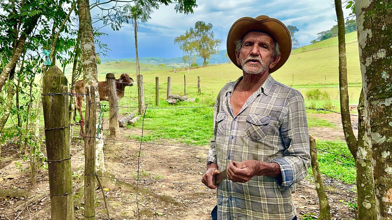 Ele fazia comida e levava para seus irmãos na roça  nas marmitas # hoje  tem seu próprio sítio  …