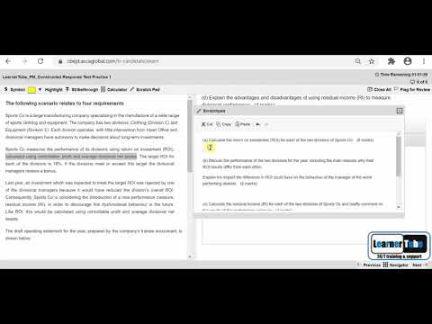 ACCA Performance Management (PM) Question Debrief